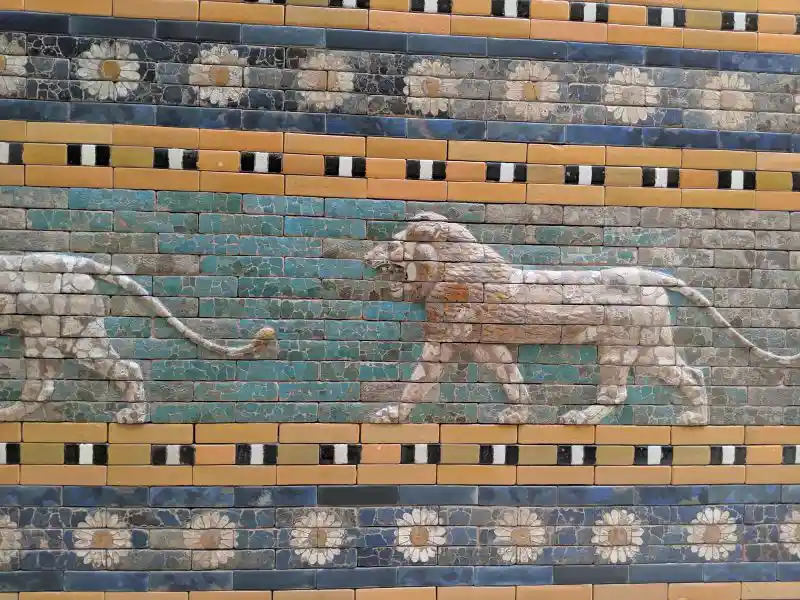 Processional Way at the Ishtar gate, Pergamon Museum, Museum Island, Berlin